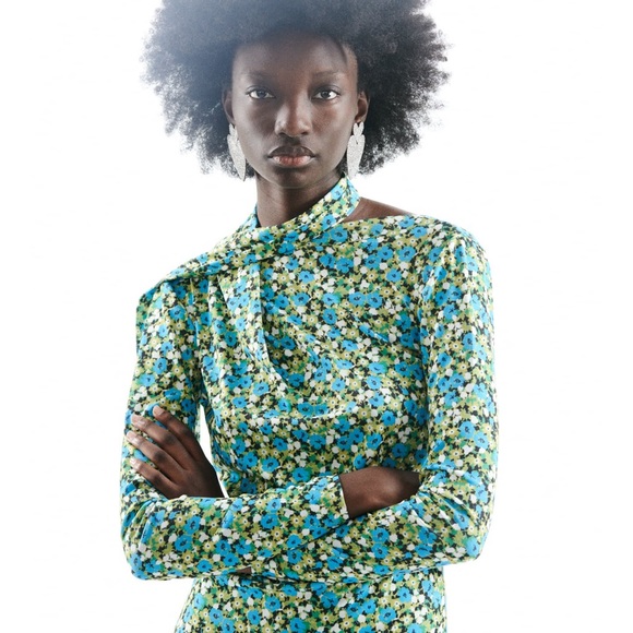 Zara Floral Dress - Picture 9 of 11